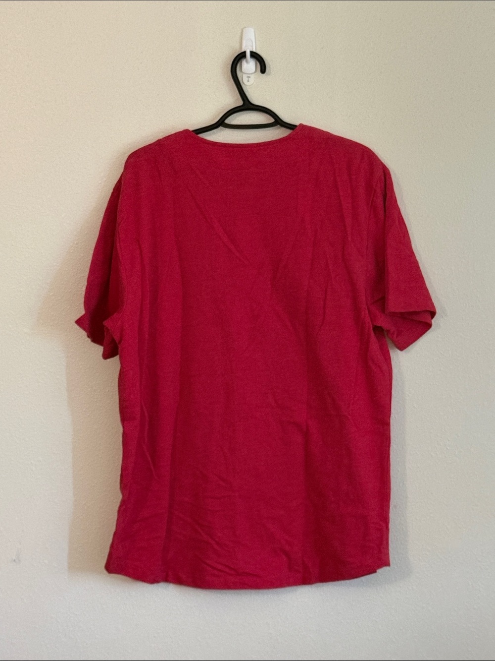 Volcom Red Baseball-Style Button-Up Shirt with Black Script - Picture 5 of 5